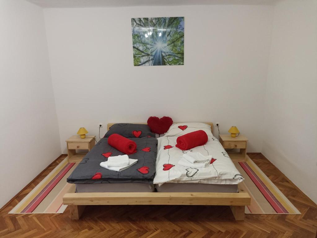 Postel nebo postele na pokoji v ubytování Holiday Home Colnar
