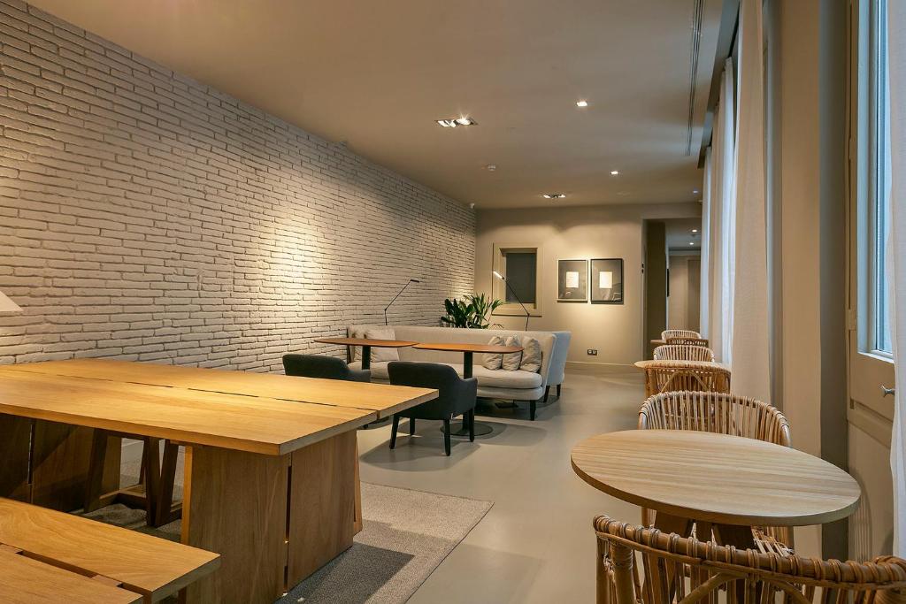 Posezení v ubytování Uma Suites Pau Claris