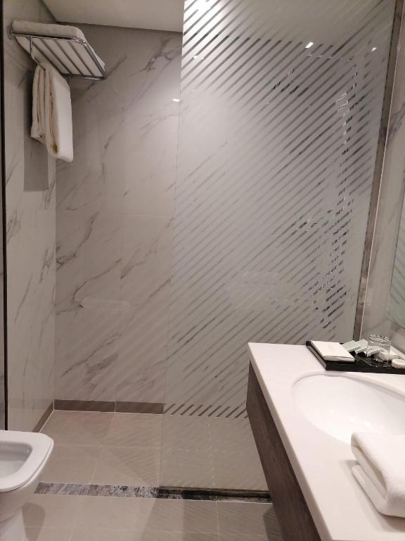 Koupelna v ubytování Gloria Hotel & Suites Doha