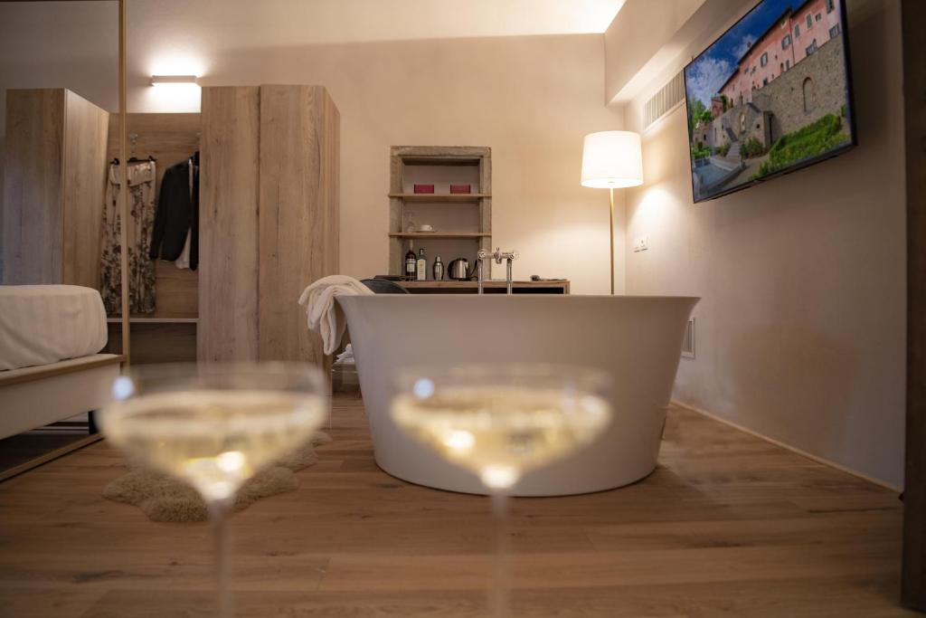 Nápoje v ubytovaní Villa Barberino