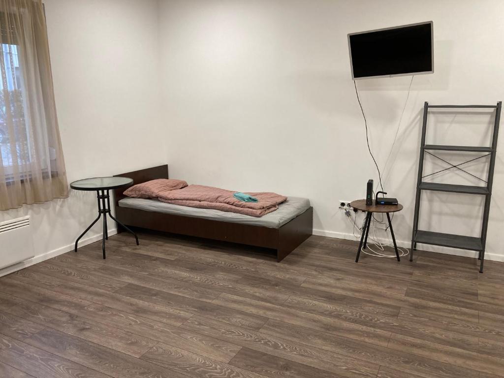 Televízia a/alebo spoločenská miestnosť v ubytovaní Roland Apartment Zuglo 2