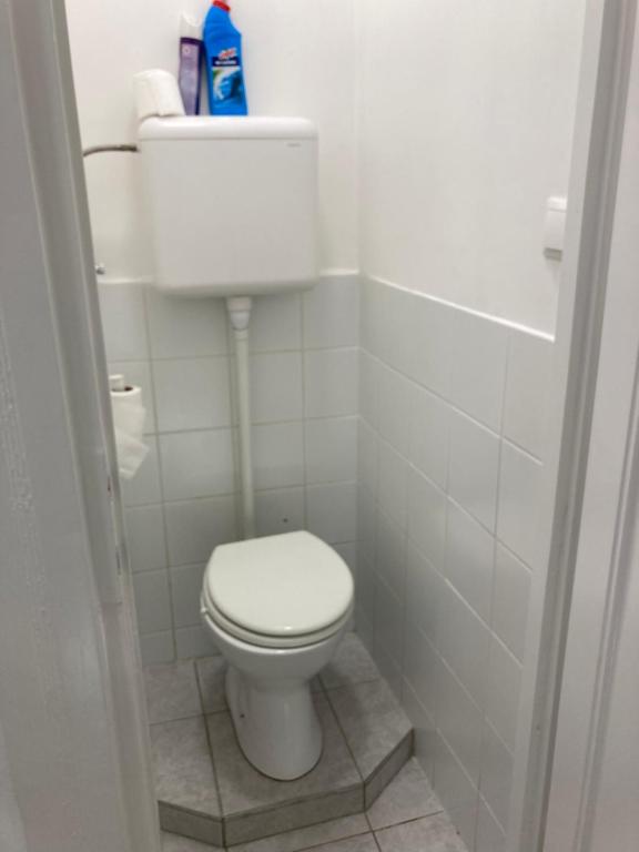 Kúpeľňa v ubytovaní Roland Apartment Zuglo 2