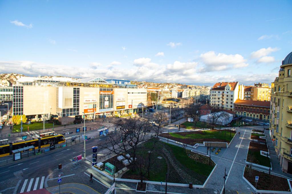 Výhľad na mesto Budapešť alebo výhľad na mesto priamo z apartmánu
