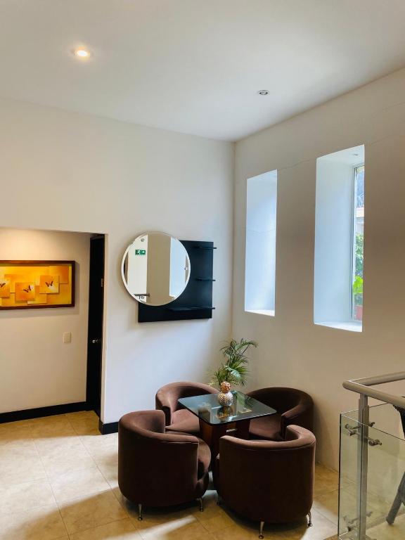 Posezení v ubytování Hotel Marbella Chico