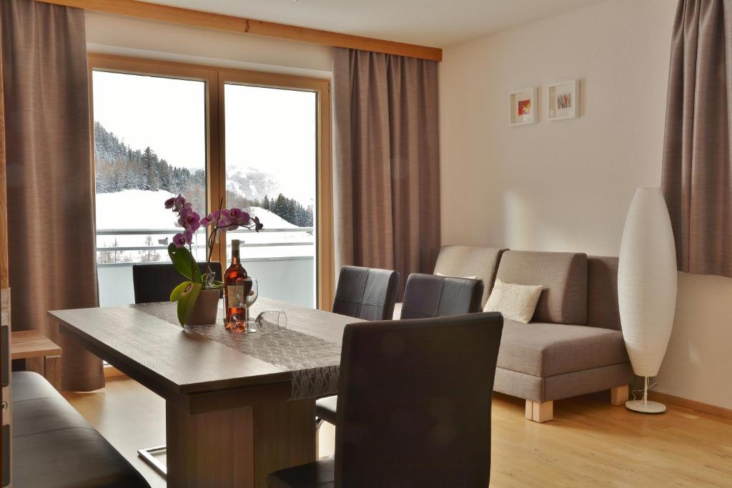 Posezení v ubytování Appartement Schneekristall