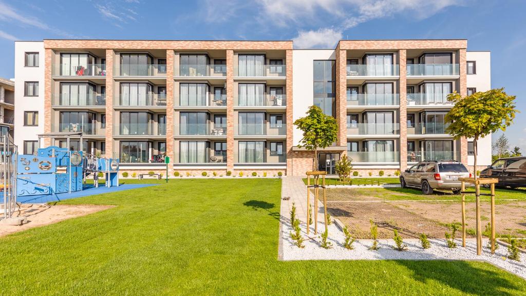 Budova, v ktorej sa apartmán nachádza