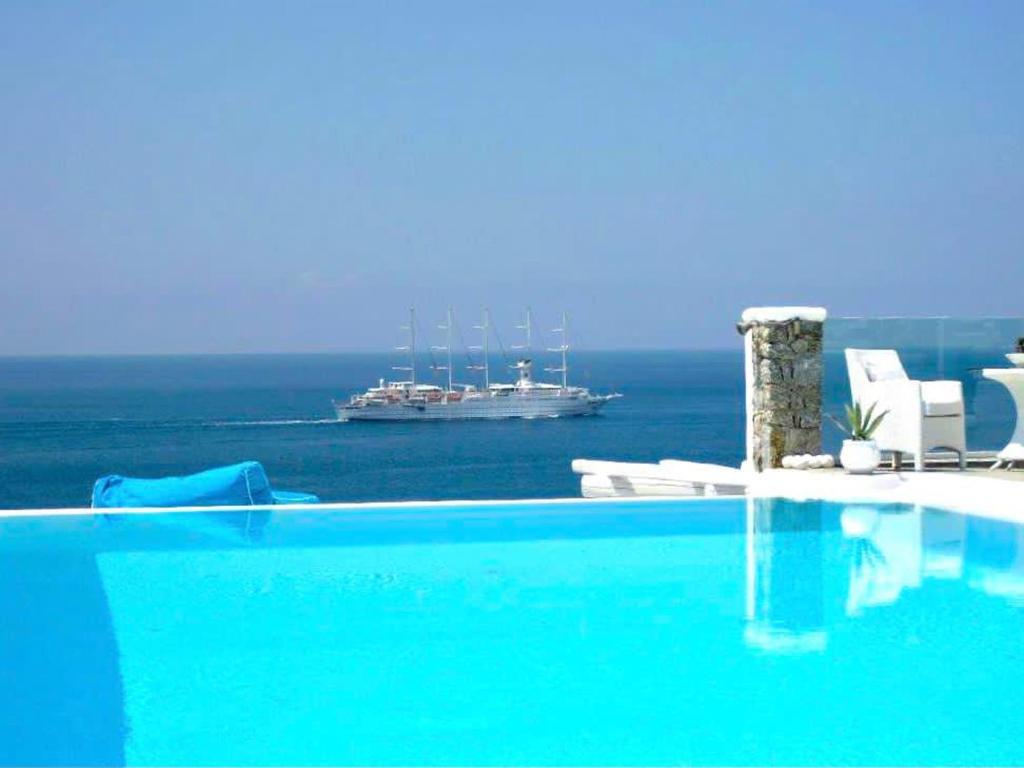 Bazén v ubytovaní Luxurious Villa in Mykonos with Pool alebo v jeho blízkosti
