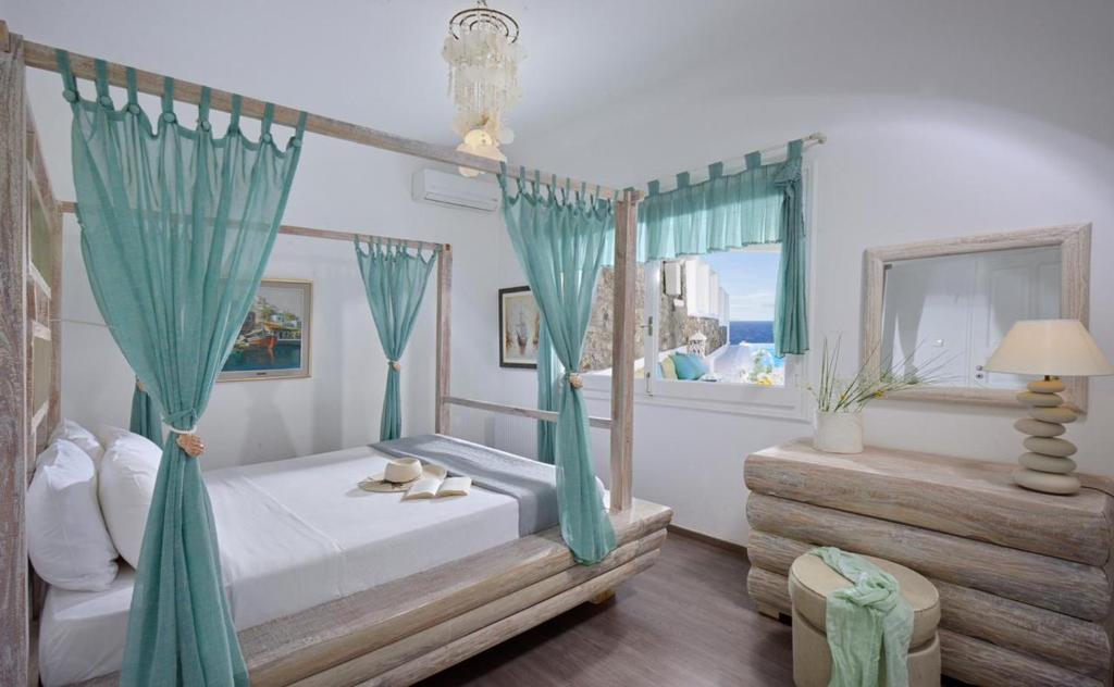 Posteľ alebo postele v izbe v ubytovaní Luxurious Villa in Mykonos with Pool