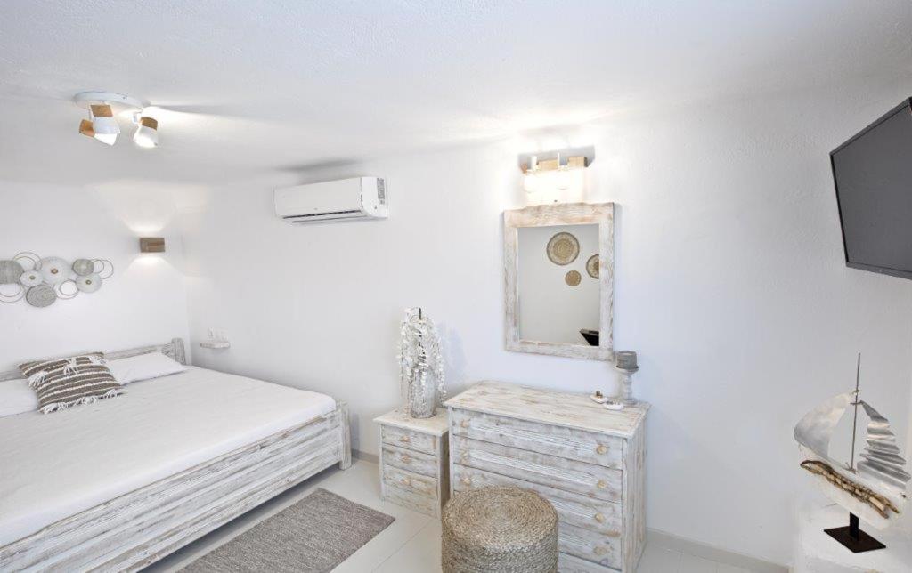 Posteľ alebo postele v izbe v ubytovaní Luxurious Villa in Mykonos with Pool