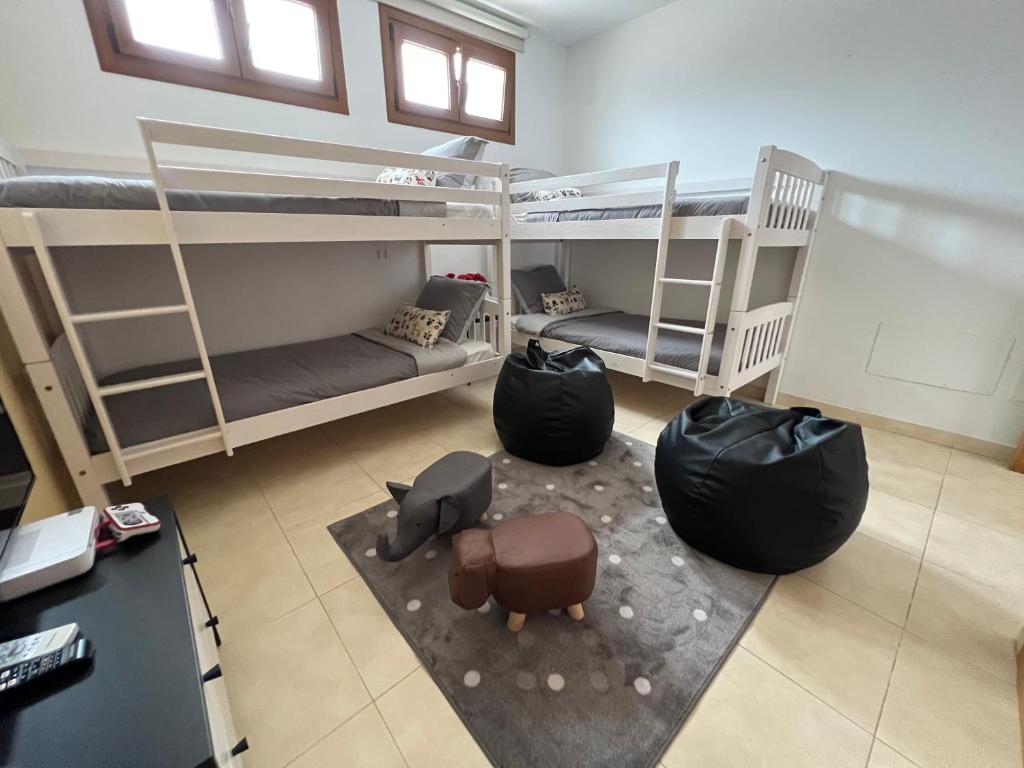 Postel nebo postele na pokoji v ubytování Villa Little Star