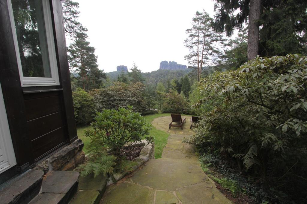 Giardino di Haus Schrammsteinblick