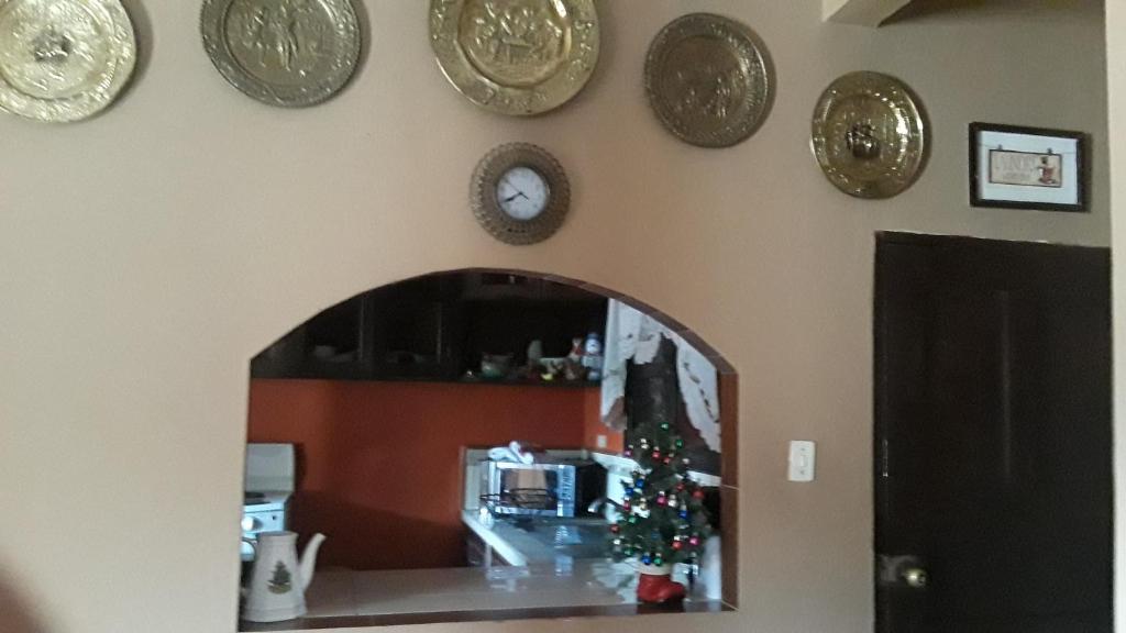 Kuchyň nebo kuchyňský kout v ubytování HOTEL EL ALMENDRO