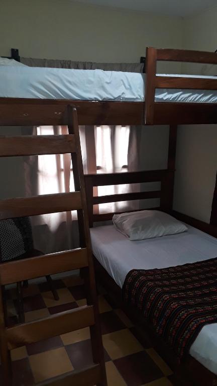 Postel nebo postele na pokoji v ubytování HOTEL EL ALMENDRO