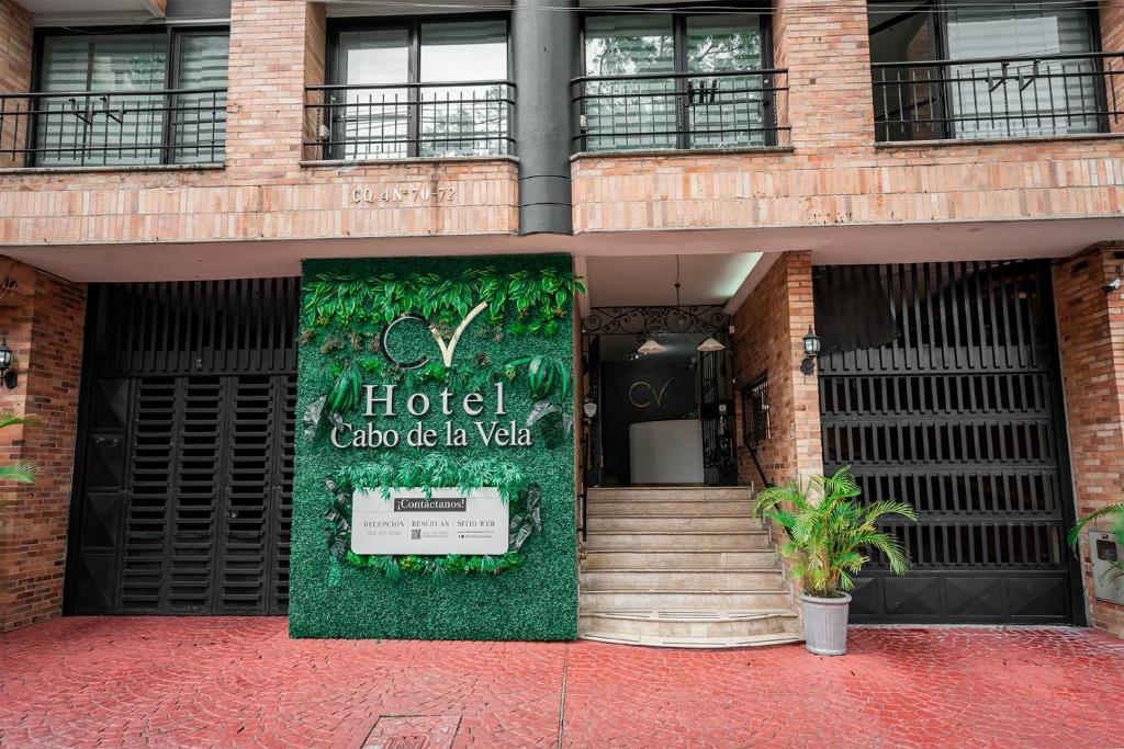 Exteriér nebo vchod ubytování Hotel Cabo de la Vela Medellin