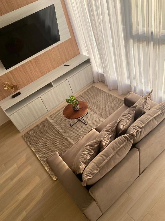 TV a/nebo společenská místnost v ubytování 25 homeApart