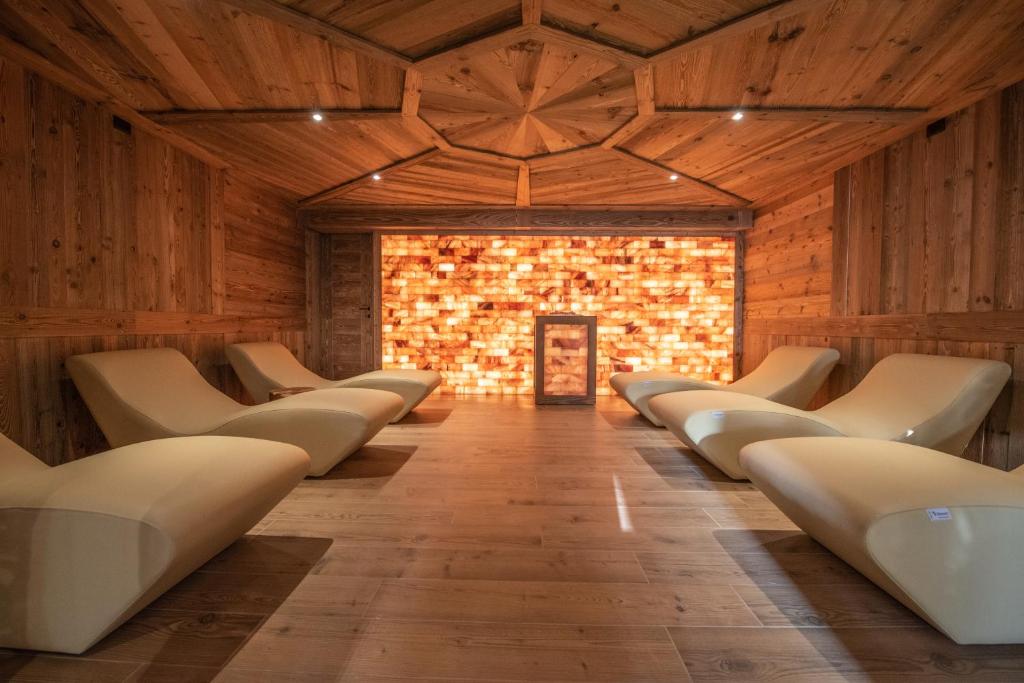 Posezení v ubytování Hotel La Rouja