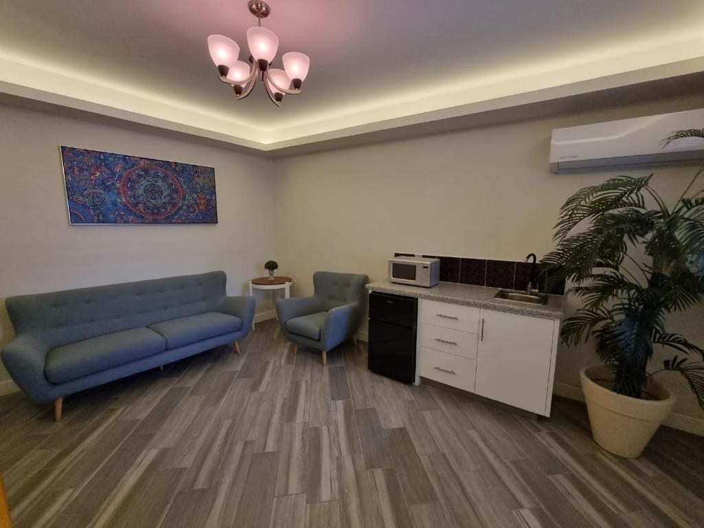 Posezení v ubytování Casa Escamela Suites privadas