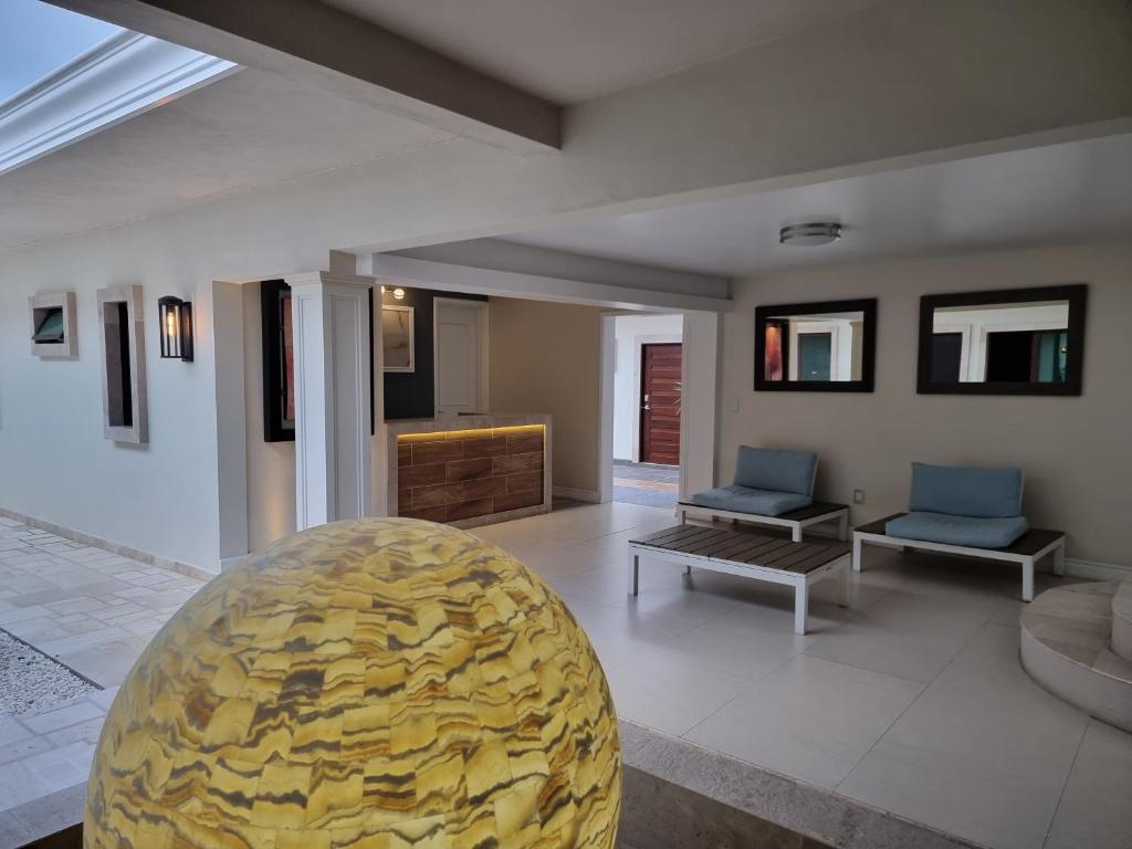 Posezení v ubytování Casa Escamela Suites privadas