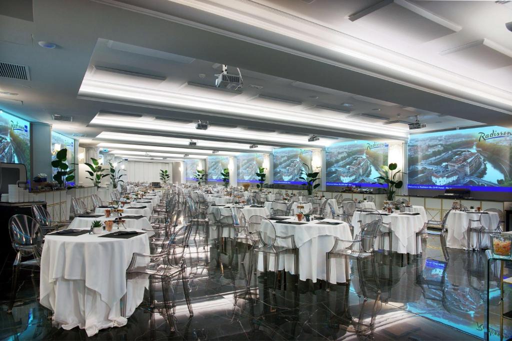 Restaurace v ubytování Radisson Blu GHR Rome