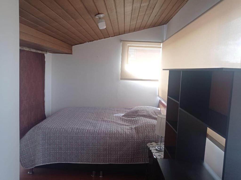 Cama o camas de una habitación en Alojamiento Aurora de Acacias