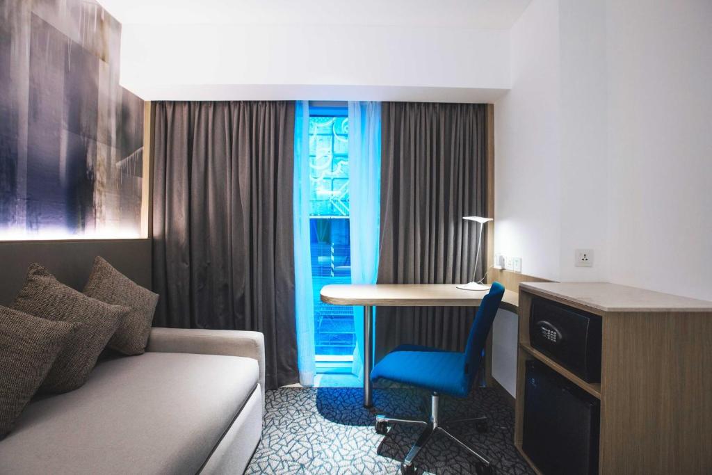 Posezení v ubytování Holiday Inn Express Manila Newport City by IHG