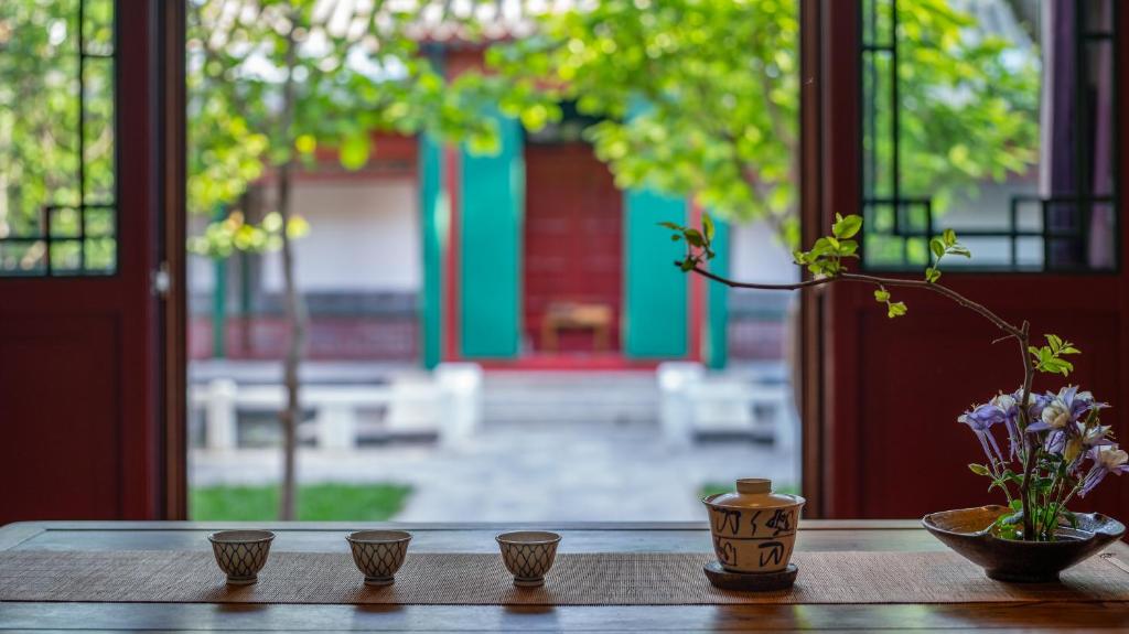 Zahrada ubytování Beijing Heyuan Courtyard Hotel (Forbidden City)