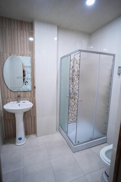 Koupelna v ubytování VN Hotel Vanadzor