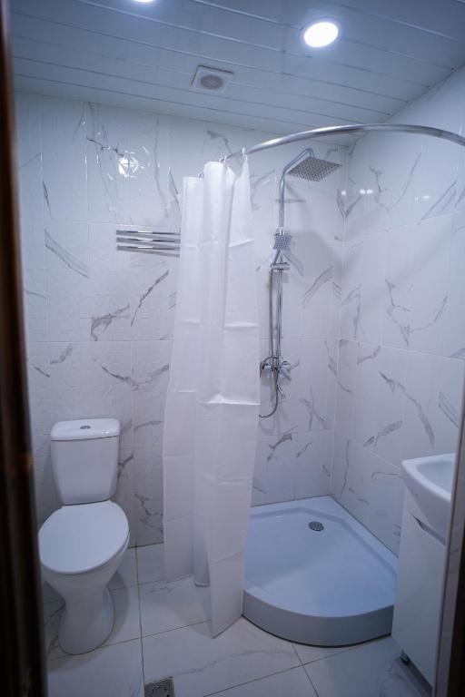 Koupelna v ubytování VN Hotel Vanadzor