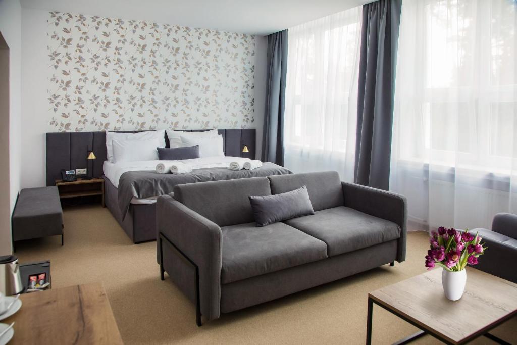 Posezení v ubytování Family Resort Lučivná
