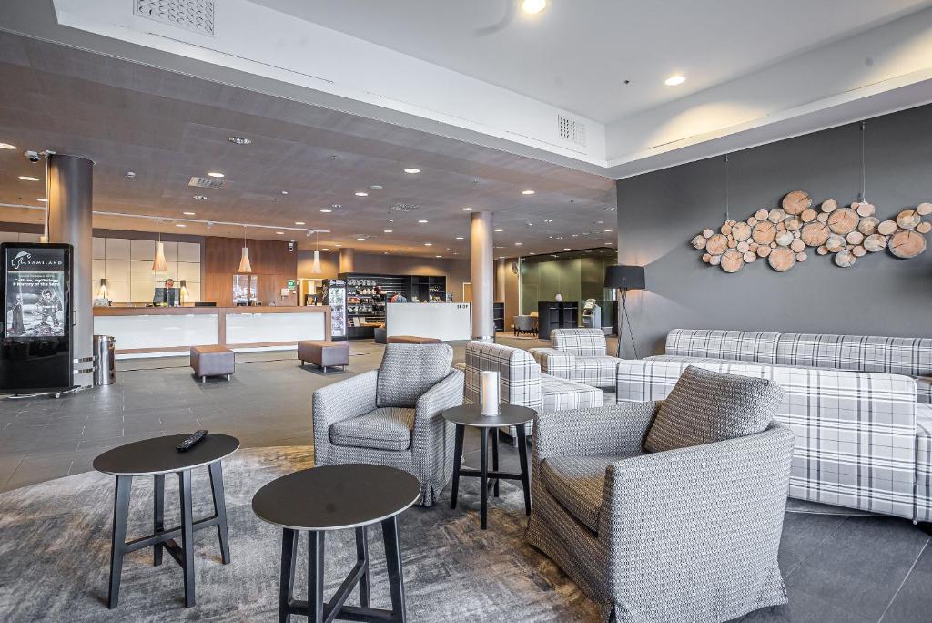Posezení v ubytování Hotel Levi Panorama