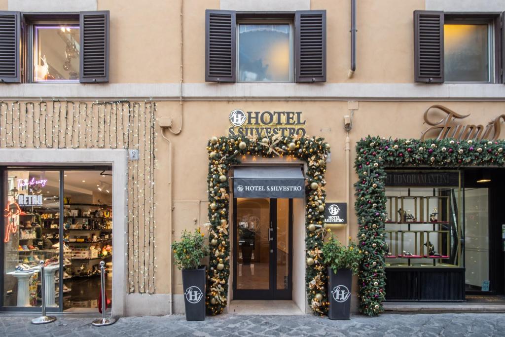 Exteriér nebo vchod ubytování Hotel San Silvestro