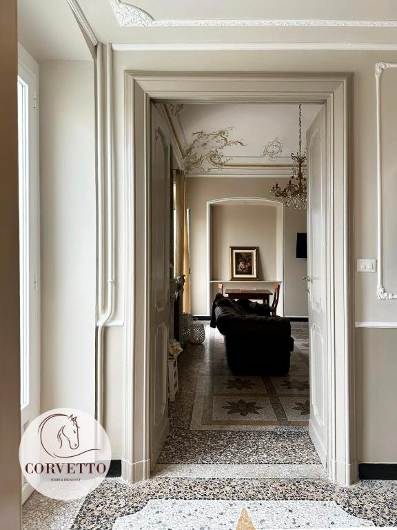Posezení v ubytování CORVETTO rooms