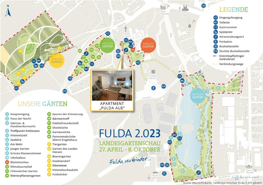 Apartment Fulda Aue - Appartement Met 1 Slaapkamer