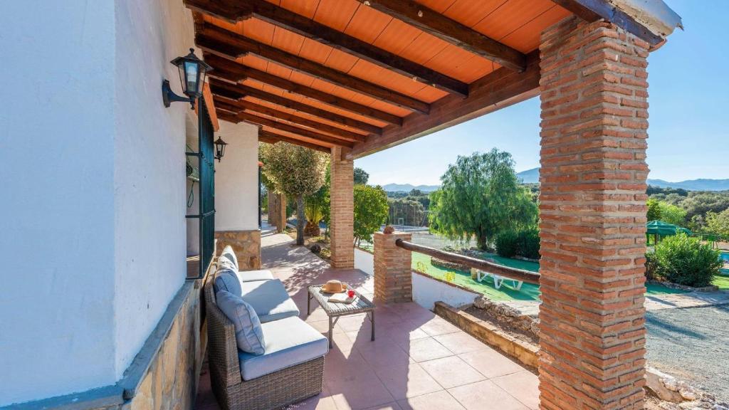 Balkon lub taras w obiekcie Las Casitas de los Cano Archidona by Ruralidays