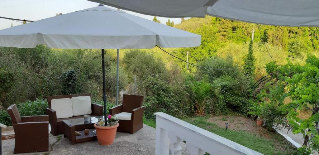 Zahrada ubytování Corfu Country House