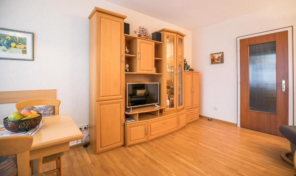 Kuchyň nebo kuchyňský kout v ubytování "Nordseekante" Nordseekante, Whg 501