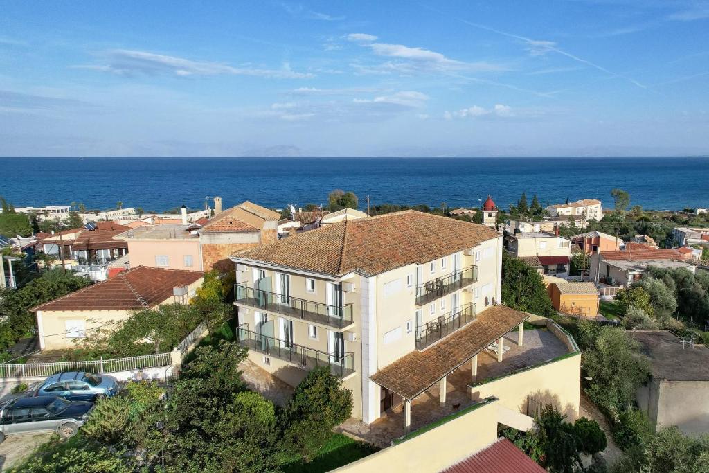 Nespecifikovaný výhled na moře nebo výhled na moře při pohledu z hotelu