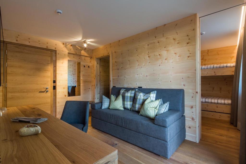 Posezení v ubytování Hotel Cristallo - Wellness Mountain Living