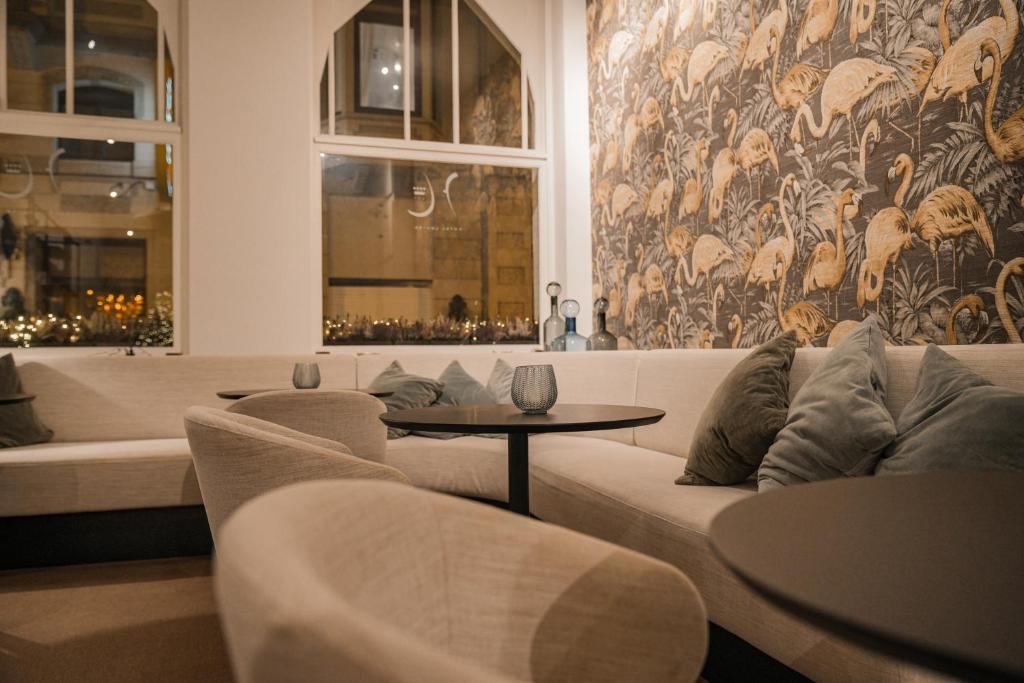 Posezení v ubytování Hotel Louisa