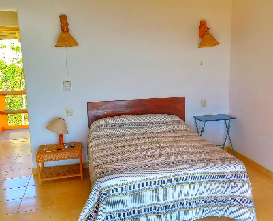 Postel nebo postele na pokoji v ubytování El Gran Velero
