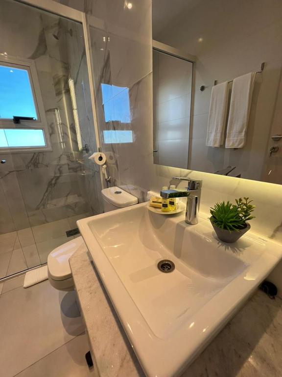 Koupelna v ubytování 25 homeApart