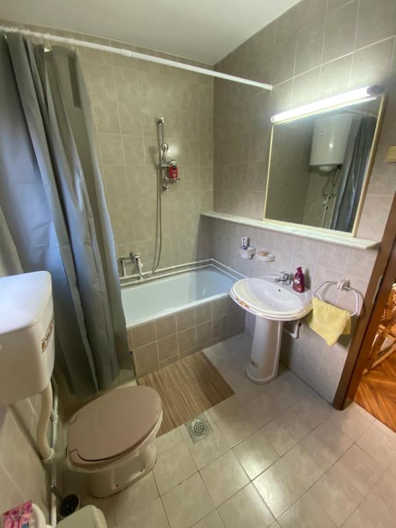 Koupelna v ubytování Simsir villa Novi Sad wifi