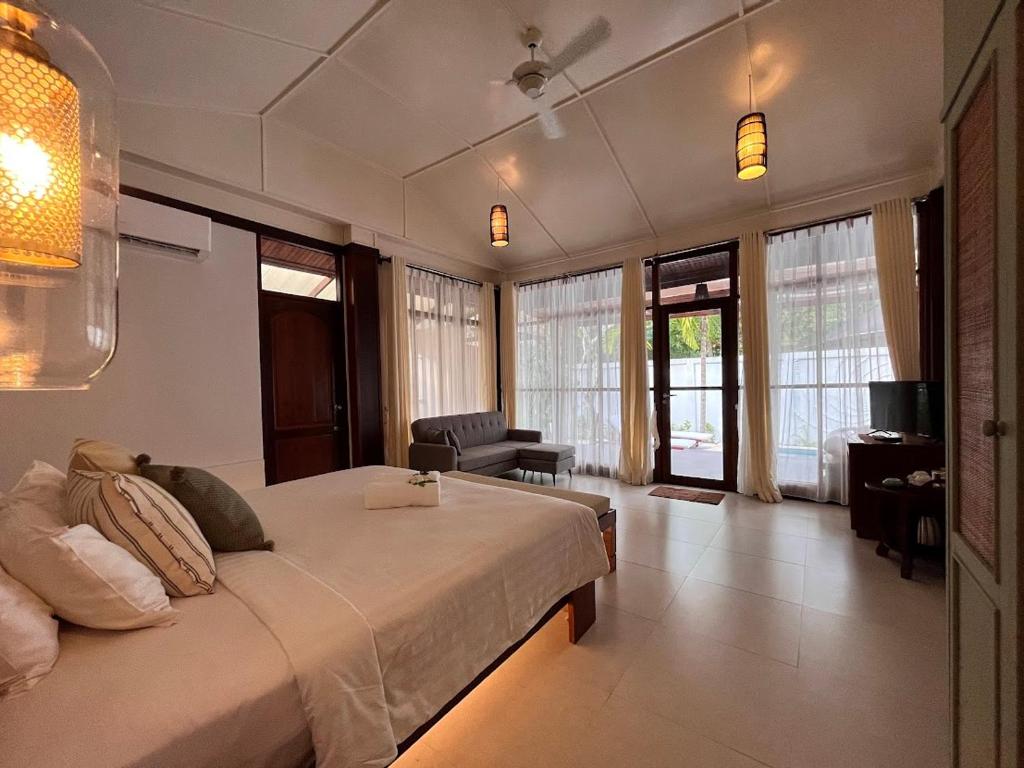 Green Papaya Beach Resort, Koh Phangan - Villa De Dos Dormitorios Con Piscina Privada