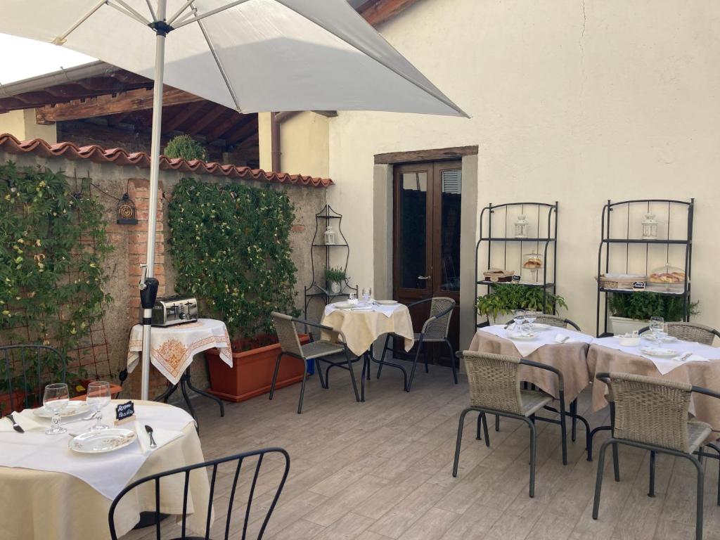 Restaurace v ubytování B&B Corte Seguini