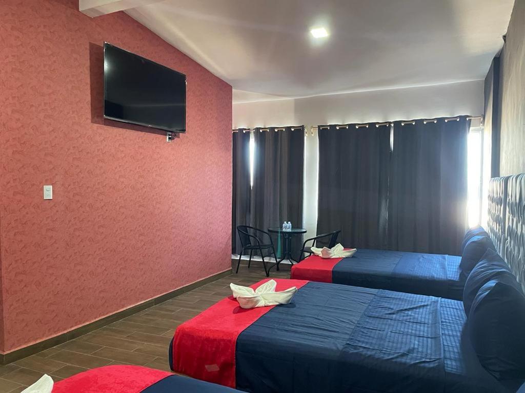 TV a/nebo společenská místnost v ubytování Hotel La Intimidad