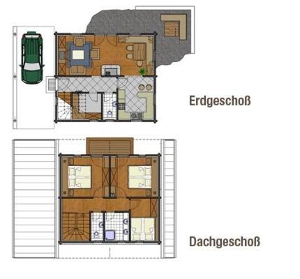 The floor plan of Achenseer Hüttendörfl