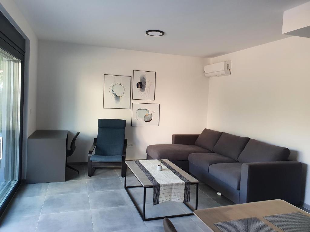Posezení v ubytování Apartmani Nerium