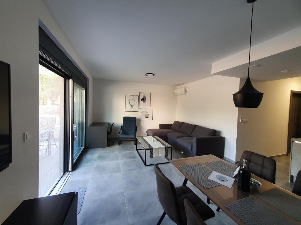 Posezení v ubytování Apartmani Nerium