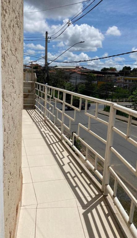 Balkón nebo terasa v ubytování Apartamento inteiro 2 quartos Wi-Fi
