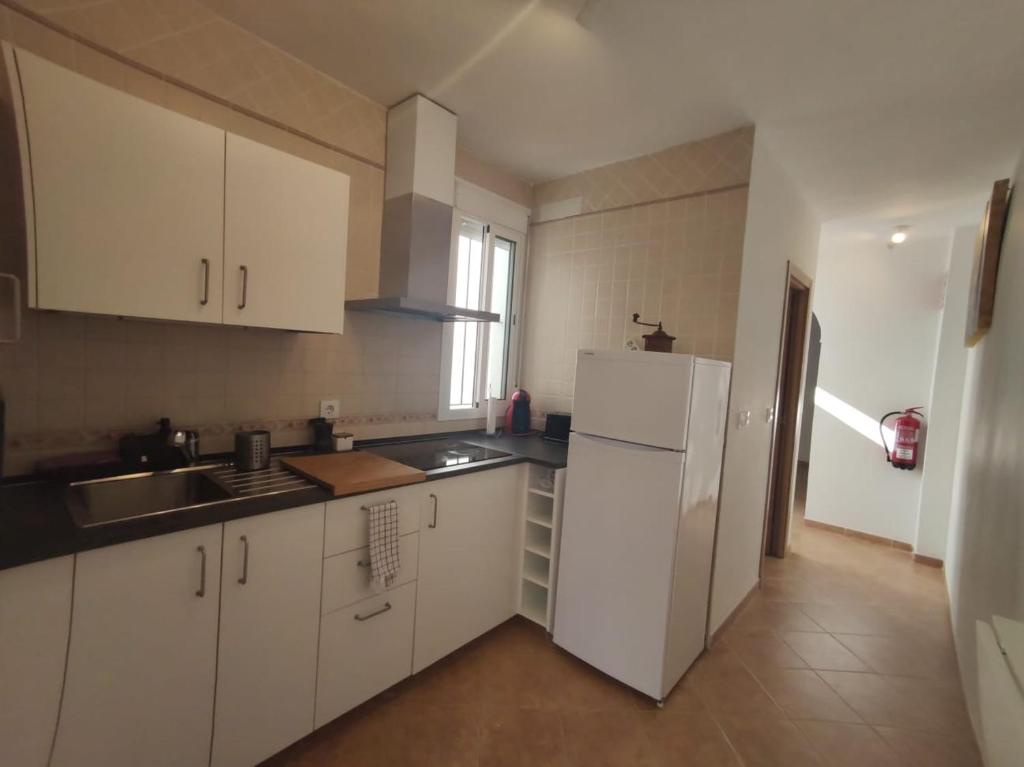 Kuchyňa alebo kuchynka v ubytovaní Casa Cerro Luna